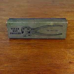 Vintage Texan Nut Sheller in Original Box The ideal Gift